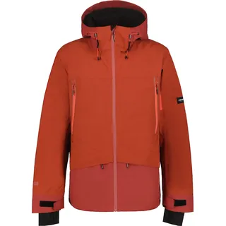 Icepeak Jacke CASTRES Skijacke Snowboardjacke Herren orangerot 50 - Weiß