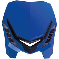 Polisport 8670800003 - E-BLAZE Kohlefaser-Scheinwerfer mit LED-Lampe, kompatibel mit allen Motocross-/Enduro-Modellen in Farbe blau