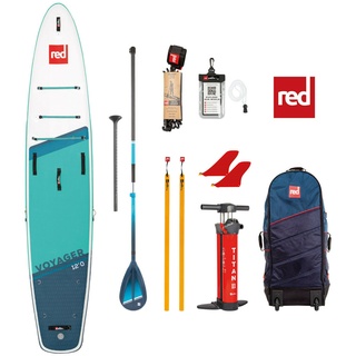 Red Paddle Co Red Paddle Voyager 12'0" ́ ́ Aufblasbares Paddle-surf-set - One Size