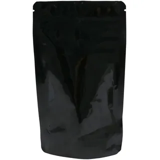 500 Standbodenbeutel farbig 250 x 340 mm  | schwarz, PE|PET|Aluminium