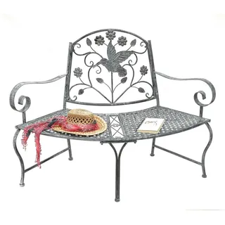 DanDiBo Ambiente Baumbank 130 x 97 x 50 cm Grau