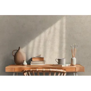 ascreation A.S. Création Vliestapete Uni Beige Gold