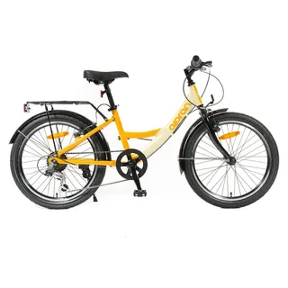 Trekking Fahrrad ANAS orange 13 Zoll Rahmen 20 Zoll Felgen 6 Gänge Shimano Schaltung