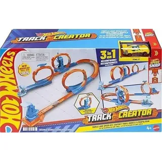 Hot Wheels Track Creator Triple Loop Kit