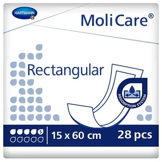 Hartmann MoliCare Rectangular L 28 St.