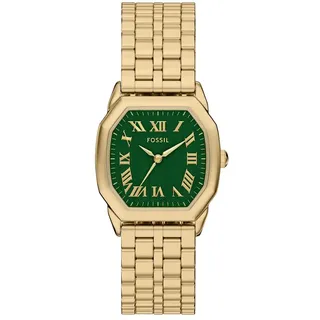 Fossil Harlow Damen 32MM Goldfarbene Edelstahluhr, ES5451