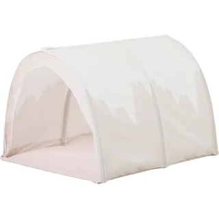 Hoppekids Spieltunnel »«Winter Wonderland»« Betttunnel für Kinderbett 90x200 cm, rosa