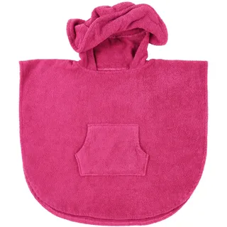 Patinio Poncho , Pink , Textil , Uni , 70x60 cm , Oeko-Tex® Made IN Green , Pflegen, Baden, Kapuzenhandtücher