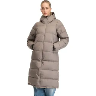 Bergans Urban Down Long Coat Women rock taupe (22471) XL