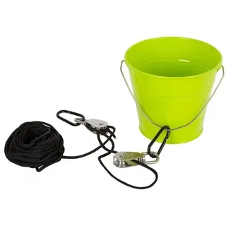 Small Foot - Bucket Green with Pulley