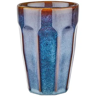 Butlers Tasse Becher Bergamo 330 ml , Blau , Keramik , Geschirr, Tassen, Kaffeetassen