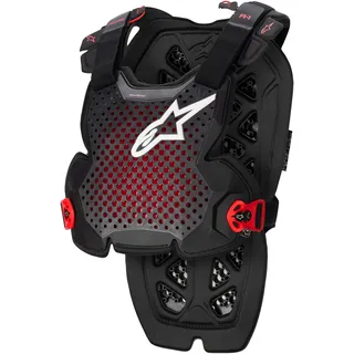 Alpinestars Brustprotektor A-1 Pro 2XL Anthracite/Black/Red