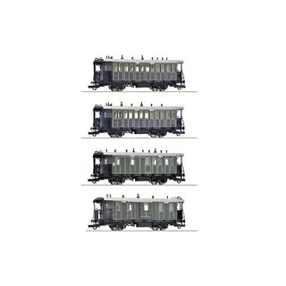 Roco 6200197 H0 4-tlg. Set: Lokalbahnzug der Königlich Bayerischen Staats-Eisenbahnen