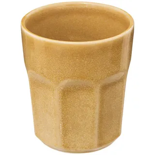 Secret de Gourmet Keramikbecher Roma 300 ml , Gelb , Keramik , Geschirr, Tassen, Kaffeebecher