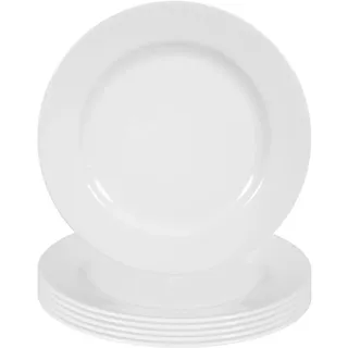 SELTMANN WEIDEN Frühstücksteller Rondo/Liane 20 cm weiß 6er Set