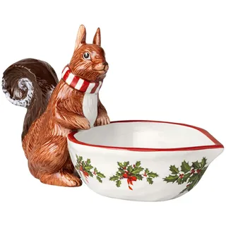 Villeroy & Boch – Toy's Fantasy Schale "Eichhörnchen" Bunt, Schale Klein, Bowl, Porzellan, Weihnachtsschale, Servierschale, Weihnachtsgeschirr Toys, Premium Porcelain