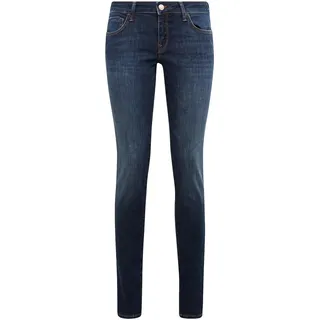 Mavi Damen Skinny Jeanshose Lindy, Gr. W28/L34, Blau (Dark Indigo STR 21157)