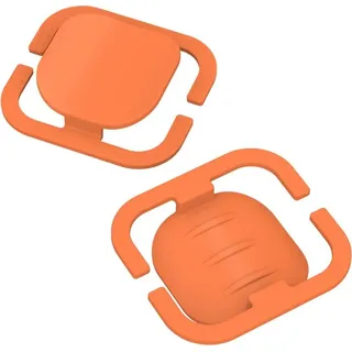 Maskenhalterung "Helm" 2er Set orange - Orange