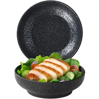 TuYines Salatschüssel, Große Schüssel aus Keramik,Groß Suppenschale,Große Servierschüssel,Obstschale,Robust Mischschüsseln,Servierschale Ø 23 cm