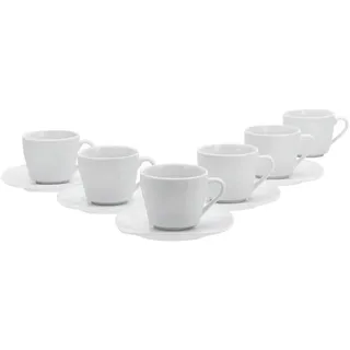 CreaTable Square Kaffeeservice 12-tlg. weiß