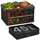 Vevor Klappbox 45 L 3-tlg Schwarz