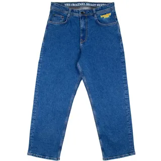 HOMEBOY x-tra Baggy Denim Washed Blue, 28/30 - Schwarz