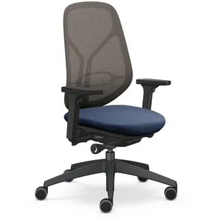 Sedus se:kit pro ergonomischer Bürostuhl mit Membranbespannung, Lordose, 3D Armlehnen, Sitz mit Tiefenverstellung, Höhenverstellbar 40-53cm, bis 150kg belastbar, Made in Germany