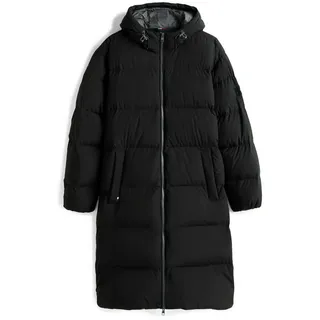 Tommy Hilfiger Herren, Mantel Down Parka Steppmantel, schwarz, (Black), XL,