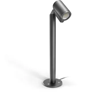 Steinel Wegeleuchte Aluminium 57,2 cm inkl. Dämmerungssensor grau