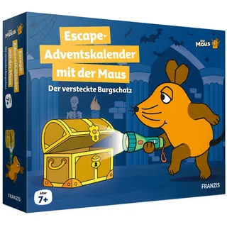 Franzis Escape Adventskalender mit der Maus 67169 Blau