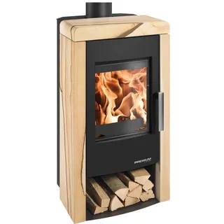 Haas+Sohn Kaminofen PYRUS EASY HSC -  201 / Woodstone - perl-schwarz