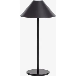 sweeek - Mobile LED-Tischlampe für Innen- und Außenbereich H 135 cm - Schwarz - Schwarz