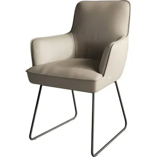 DeLife Esszimmerstuhl Heira-Flex Leder braun