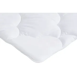 OTTO home Microfaserbettdecke "Mondschein, Bettdecke 135x200 cm, 155x220 cm, 200x200 cm" normal Füllung Polyester 1 Stk. tlg. Bettdecken, Sommer, Winter; allergiker geeignet (Hausstauballergiker), weiß