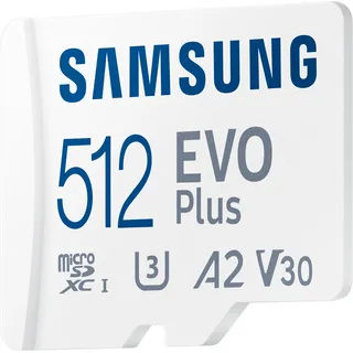 Samsung EVO Plus (2024) inkl. SD-Adapter", 512 GB,
