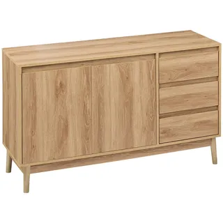 Niedriges Sideboard für das Wohnzimmer ABANA, 120 x 39 x 76 cm