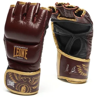 Leone 1947 LEONE 1947, MMA-Handschuhe Legionarivs Ii MMA-Handschuhe, Unisex-Erwachsene, Bordeaux, XL, GP102