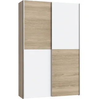 Home Affaire »Ozzula, Mehrzweckschrank, Schwebetürenschrank, Garderobenschrank« B/H/T ca. 120/190,5/42cm, 2 Türen, 6 Einlegeböden,, FSC® zertifiziert, variable Inneinteilung, 42cm tief, Made in Europe,