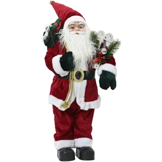 Decoris Santa Polyester doll