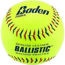 Baden Ballistic Leder Pitching Machine Softball, (One Dutzend) 30,5 cm