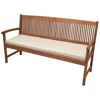 Beautissu Bankauflage 150 x 48 x 5 cm beige 1 St.