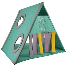 Vitakraft Faltbares Zelt für Katzen, zweifarbig, bedruckt Cosy 42 x 42 cm