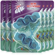 CILLIT BANG Color Power WC Spüler Tropical Lagune – Toilettenreinigung mit Reinigungsschaum & Frischeduft – 6 x 2er Pack