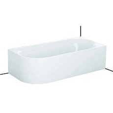 Bild von Oval Silhouette Badewanne 3436-000CELVS weiß,