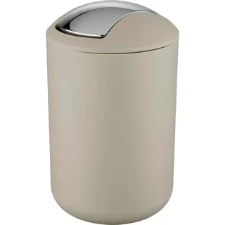 Wenko Kosmetikeimer Brasil 6,5 l Taupe