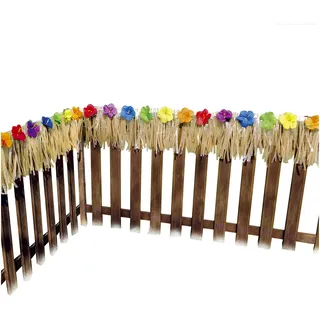 W WIDMANN MILANO Party Fashion 5513A - Hawaii Girlande mit Hibiskusblüten, Dekoration, Strandparty, Mottoparty