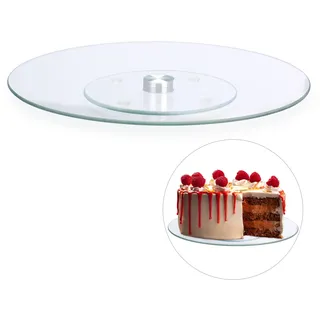 Relaxdays Tortenplatte 30 cm