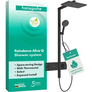 Hansgrohe Raindance Alive Q Duschsystem 210/340 1-jet EcoSmart 24581670