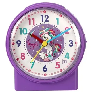 Wecker Lowell JA7113 CF L Einhorn Lila