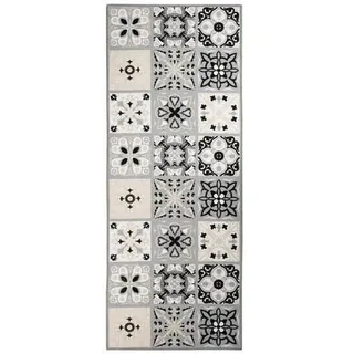 Läufer , Grau , Textil , Uni , rechteckig , 80x350 cm , pflegeleicht , Teppiche und Böden, Teppiche, Teppichläufer, Läufer